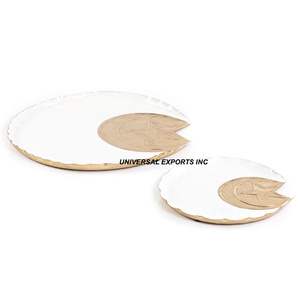 Bandeja de chocolate de metal con recubrimiento de polvo negro Bandeja de chocolate hecha a mano de calidad superior Última colección Bandeja de chocolate elegante - Product Image 3