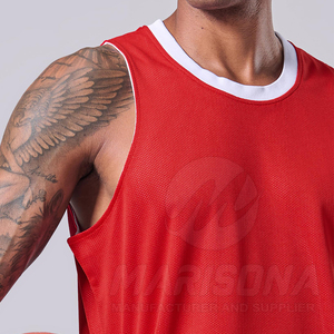 Uniforme de Baloncesto Reversible de Nuevo Estilo, Personalizado, en Oferta - Product Image 3