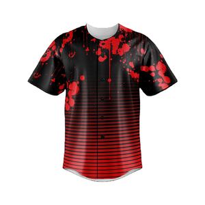 Meilleur prix maillot de baseball nom et numéros broderie maillots de baseball et uniforme maillot imprimé personnalisé respirant en polyester - Product Image 1