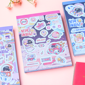 Agenda Semanal 3 en 1 con Temática Espacial, Lista de Tareas, Diario, Cuaderno con Cubierta de Papel - Product Image 6