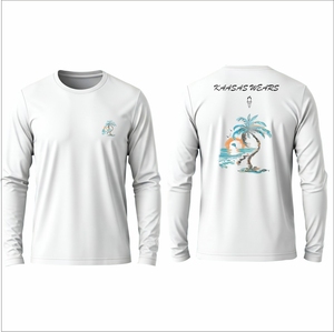 Camisetas de manga larga para hombre con estampado transpirable de secado rápido UPF50, camisetas de pesca, venta al por mayor, logotipo de diseño personalizado - Product Image 1