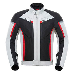 Combinaison de moto d'aventure certifiée CE pour hommes avec tissu haute visibilité et imperméable - Product Image 3