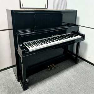 เปียโนอะคูสติกตั้งพื้น รุ่น Top Kawai K48 สีดำ สำหรับนักดนตรีมืออาชีพ เปียโนมือสองจากญี่ปุ่น ทำจากไม้แท้ 88 คีย์ - Product Image 1