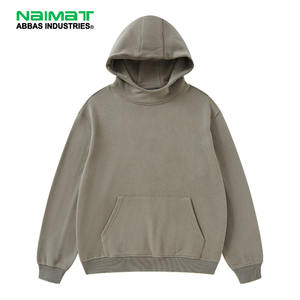 Sweat à capuche d'hiver en polaire lourde de haute qualité personnalisé vierge surdimensionné grande taille sweat à capuche en coton pour hommes impression numérique Logo personnalisé - Product Image 5