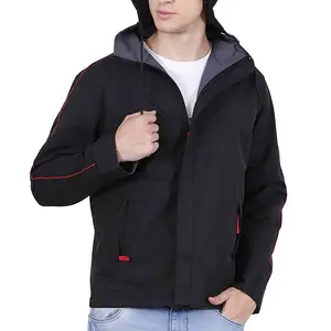 High Quality OEM Waterproof Men's Lightweight rain jacket Oversize Casual Windbreaker Pullover Sport Running men Jacket