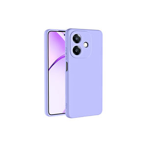 Funda de Silicona Líquida Premium Mara Lansman Edition para Oppo A3 4G A53 A58 - Funda Protectora en Color Lila, Material TPU - Product Image 1