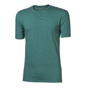 Camiseta Formal bordada de algodón para hombre, camiseta de manga corta, transpirable, cómoda, de talla grande, diseño en blanco de Color puro, verano 2024 - Product Image 1