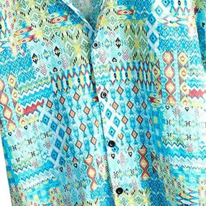 เสื้อยืดลายดอกไม้สำหรับผู้ชายทรงโอเวอร์ไซส์ผ้าคอตตอน100% ดีไซน์แบบระเหิดสีพื้น - Product Image 5