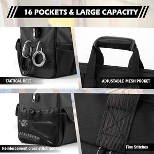 Bolsa de Herramientas Táctica Resistente OEM con Correa de Hombro Ajustable, Resistente al Agua, Capacidad de 12L, Cierre de Cremallera - Product Image 3