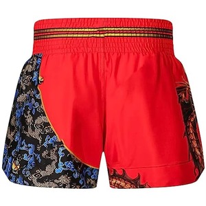 กางเกงขาสั้น MMA แบบมวยไทยขาสั้นแบบซักได้พิมพ์ลายออกแบบได้ตามต้องการใช้เทคนิคการฝึกชกมวย - Product Image 5