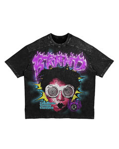 เสื้อยืดลายกราฟิกสำหรับผู้ชายผ้าฝ้าย100% ซักแบบเข้ารูปพิมพ์ลายกราฟิก - Product Image 5