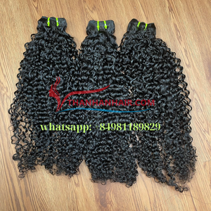 Producto de tendencia caliente cabello crudo vietnamita vapor birmano rizado paquetes de Cabello 100% extensiones de cabello humano - Product Image 5