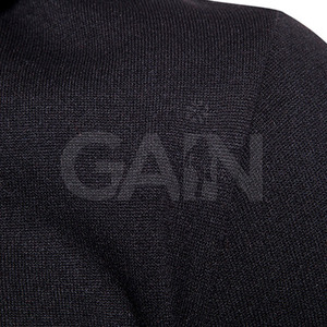 OM/odm เสื้อฮู้ดแบบซิปของผู้ชายวัสดุผ้าฝ้าย100% น้ำหนักเบาระบายอากาศได้ดีเสื้อฮู้ดซิปแบบกำหนดเองพิมพ์โลโก้ - Product Image 2