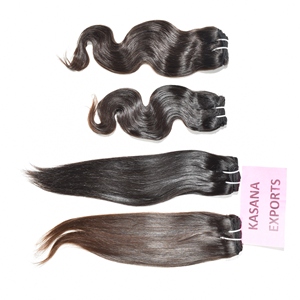 Extensiones de Cabello Humano Virgen Remy Indio 100% Natural, Ondulado Profundo, Color Negro, Sin Procesamiento, para Mujeres Negras, Venta al Por Mayor - Product Image 3