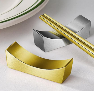 Mayorista Rectangular Cubiertos Descanso Mesa Utensilios de cocina Cubiertos Cuchara Hotel Restaurante Boda Evento Elegante Palillo Descanso - Product Image 6