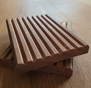 Plancher en bois naturel Balau Chevron (à emboîtement) - Product Image 6