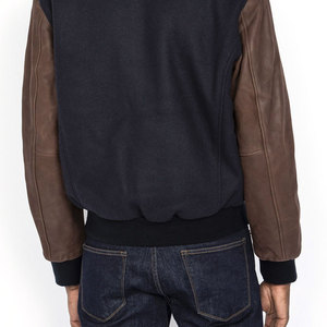 เสื้อแจ็คเก็ตผ้าแคนวาสสำหรับผู้ชายเสื้อแจ็คเก็ตหนังแท้สำหรับใส่ในฤดูหนาวผ้าแคนวาส - Product Image 4