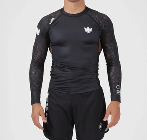 Sun Protection <b>Swimming</b> <b>Shirt</b> 2025 Custom Men Rash Guard High Quality BJJ MMA UPF 50+ Quick Dry Breathable Short Sleeve - Product Image 4