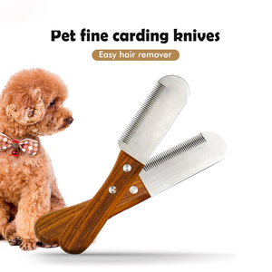 Herramienta de aseo para mascotas de buena calidad, maquinilla de afeitar, cuchillo para pelar perros, instrumento veterinario - Product Image 2
