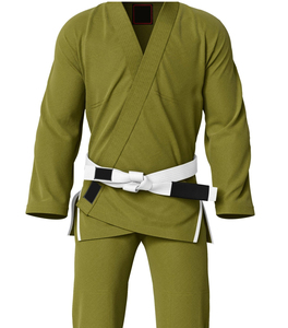 100% algodón Jiujitsu uniforme DOBLE TEJIDO Bjj Judo Gi Kimono algodón Judo traje Judo uniforme - Product Image 5