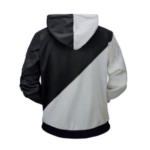Sweat à capuche d'automne écologique imprimé personnalisé 100% coton pour hommes, confortable et élégant pour une tenue décontractée de tous les jours, tricot côtelé kangourou - Product Image 6