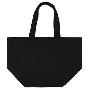 Bolsa de Mano Grande de Lona de Algodón Orgánico Reutilizable con Asa de Cuerda y Cierre de Cremallera para Compras, Fiestas de Boda, Viajes a la Playa - Product Image 1