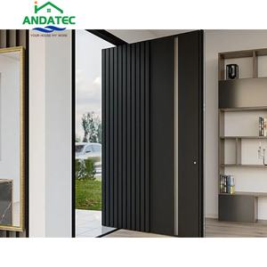 Porte <span class=keywords><strong>d</strong></span>'<span class=keywords><strong>entrée</strong></span> moderne de qualité supérieure Porte <span class=keywords><strong>d</strong></span>'<span class=keywords><strong>entrée</strong></span> coulissante en bois massif pour villas maisons appartements bâtiments résidentiels porte <span class=keywords><strong>portail</strong></span> - Product Image 2