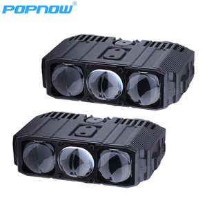 <span class=keywords><strong>Mini</strong></span> Foco de Tres Lentes de 180W <span class=keywords><strong>para</strong></span> Parrilla Central de Coche, Luces <span class=keywords><strong>para</strong></span> Autos y Motocicletas, Luces de Conducción de 9-36V - Product Image 3