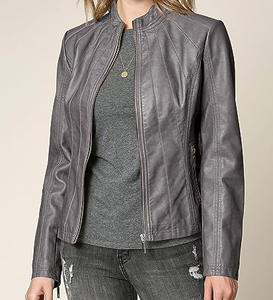 Veste en cuir décontractée de haute qualité pour hommes pour le printemps automne veste d'hiver à manches longues légère et coupe-vent veste d'approvisionnement OEM pour hommes - Product Image 6