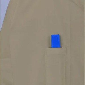 Bata de laboratorio de exfoliación médica de último diseño, ajuste moderno y tela tejida duradera para el personal sanitario y hospitalario - Product Image 3