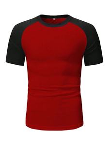 T-shirt pour homme en mélange de coton et de polyester, confort ultime et tissu doux, t-shirt vierge, prix de gros - Product Image 5
