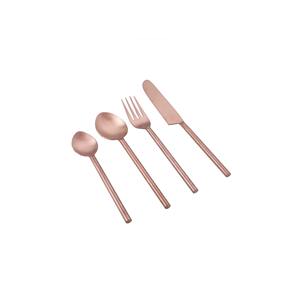 Ensemble de couverts élégants finis argentés Poignées en métal Couverts écologiques pour salle à manger Cuisine Mariage Utilisation de cadeaux Ensemble de 3 - Product Image 2