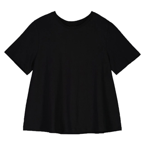 Nueva Camiseta Personalizada para Mujer, Cuello Redondo, Manga Corta, Lisa, Antiarrugas, Ecológica, de Felpa, con Bordado en Relieve - Product Image 1
