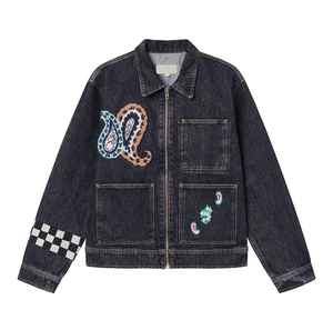 แจ็คเก็ตยีนส์มอเตอร์ไซค์ฤดูหนาวสำหรับผู้ชาย คุณภาพสูง ผ้าฝ้ายเดนิม กันน้ำและหนา รับผลิตแบบ OEM - Product Image 2