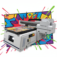 Impresora UV de Cama Plana Ripple Color A1A2 4060 6090 con Cabezales de Impresión XP600/TX800 para Carcasas de Teléfono, Pelotas de Golf, Logotipos en Acrílico - Buen Precio