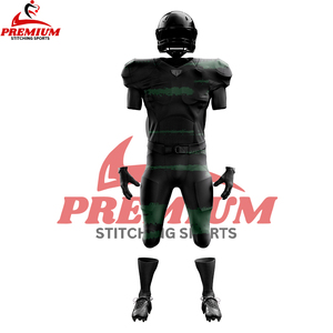 Original de fábrica Reversible uniforme de fútbol americano personalizar aparejos Sarga de alta calidad camisetas juveniles camiseta de fútbol americano - Product Image 5