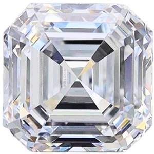 Diamante de Laboratorio Asscher de 5 Quilates, Corte Asscher, Claridad VS2, Color E, Certificado IGI, Suelto - Product Image 2