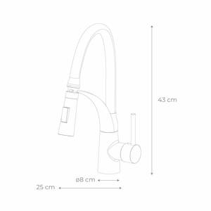 Grifo de Cocina Monomando SPLASH BLACK K2O, Herramienta Esencial para Cocinar - Product Image 4