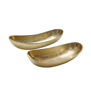 Vaisselle de mariage, plat de service pour fruits et en-cas à prix avantageux, forme ovale, plat de service pour salade de table avec base - Product Image 6