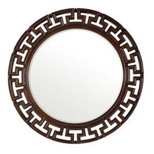 Modern Designed Iron Metal Round Shape Wall Hanging Mirror Handmade Gold Finished Home Bathroom Decorative Purpose - Product Image 2