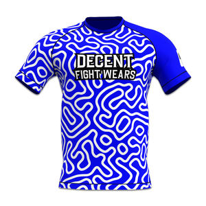 T-shirt de compression à manches courtes personnalisé avec logo de surf, MMA, BJJ, Rashguards sublimés, Jiu Jitsu, créez votre propre Rash Guard personnalisé - Product Image 1