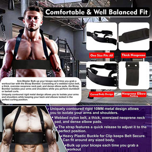 Accessoire d'équipement de fitness unisexe de haute qualité pour les biceps, l'haltérophilie et l'entraînement. - Product Image 5