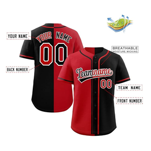 Uniforme de béisbol personalizado, ligero y transpirable, superventas, ropa deportiva cómoda con la mejor camiseta de béisbol - Product Image 2