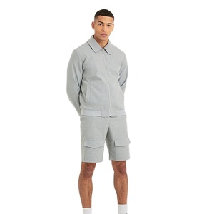 Nouvelle Veste Homme Streetwear à Col et Manches Longues, Coupe Slim, Longue, Entièrement Zippée, en Tissu Épais - Product Image 2