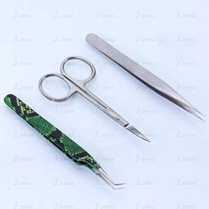 ชุดแหนบถอนขนตาแหนบและกรรไกร Zona Industries ปากีสถานผลิต - Product Image 4