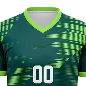 Maillot d'entraînement de football T-shirt de sport pour hommes respirant à séchage rapide vente en gros de maillot de football logo d'équipe personnalisé vêtements de sport fournisseur OEM - Product Image 2