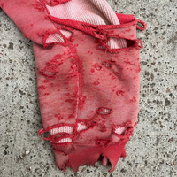 Sudadera con Capucha de Invierno de la Mejor Calidad, 100% Algodón de Alto Gramaje, Estilo Corto Desgastado, Efecto Deslavado por el Sol, Tejido Waffled de Doble Capa, Lavado Ácido