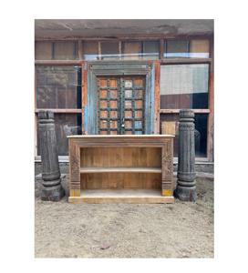 Modern Luxury 2-Tier Storage Bookshelf Home Decor Industrial Style for Dining <b>Corner</b> Shelf Home Decoration - Product Image 1