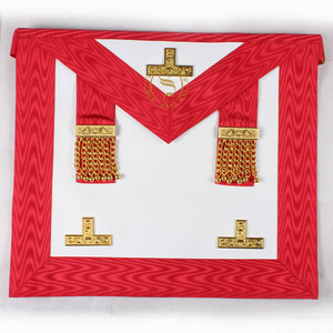 Tabliers de loge artisanale Tabliers de maître maçon et ensemble de tablier de broderie de machine de loge bleue maçonnique - Product Image 6