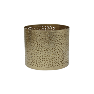 Fancy Design Iron Round Votive Holder Brass Plating Luxury Design Candle <b>Jar</b> for Living Room and Tabletop <b>Decoration</b> Handmade - Product Image 1